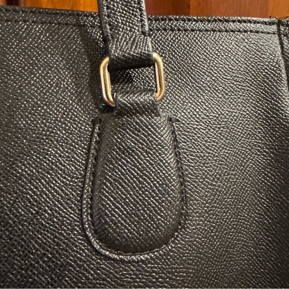 Coach Black Leather Baby Diaper Bag - Picture 5 of 16